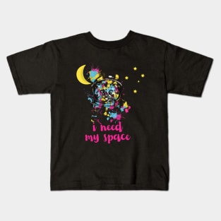 Cat - i need my space Kids T-Shirt